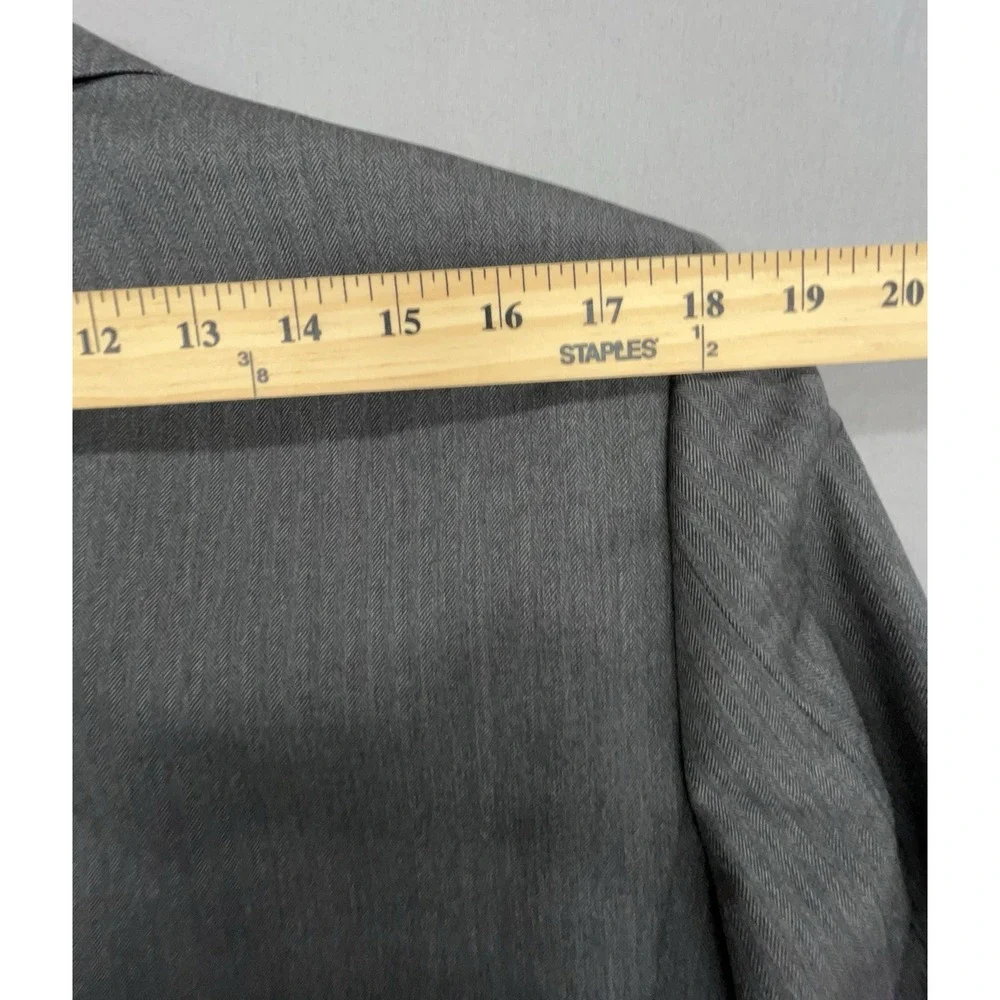 J Crew Ludlow Blazer Men 38R Gray Italian Wool‎ Preppy Classic Jacket Suit Coat